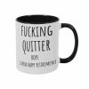Retirement Quitter Ceramic Mug 11oz 15oz Funny Happy Retirement Print Gift Idea Durable Ergonomic Handle Microwave Dishwasher Safe Ideal Present For Coworkers Boss Friends Office Party